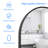 Latwanna Oval Metal Wall Mirror-1008154654-1008154643