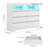 Commode 6 tiroirs Bassano-99346211