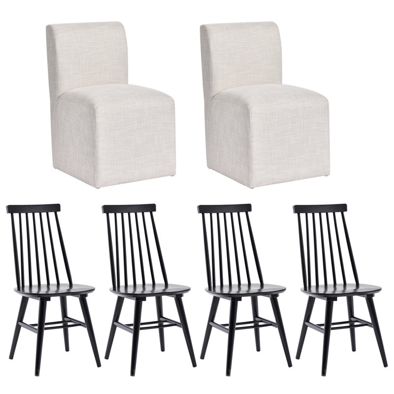 Ensemble de chaises de salle à manger rembourrées assorties