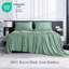 Ensemble de draps 100% rayonne de bambou, draps doux et soyeux 16 po-100022039-120276894