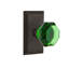 Studio Plate with Waldorf Emerald Door Knob-761510583