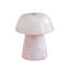 Lampe de table en résine rose Pouty