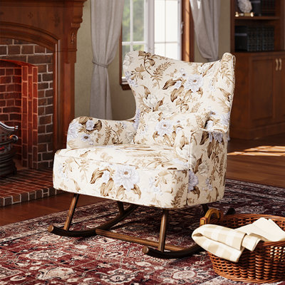 Chaise berçante confortable