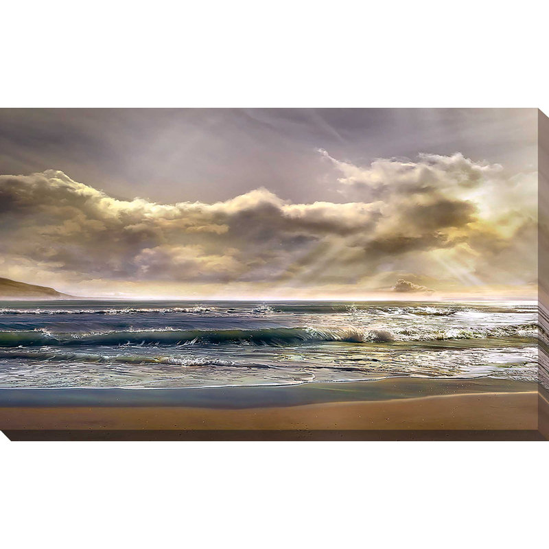 «A New Day», reproduction, H 18 po x l 30 po x P 1 po, Toile tendue