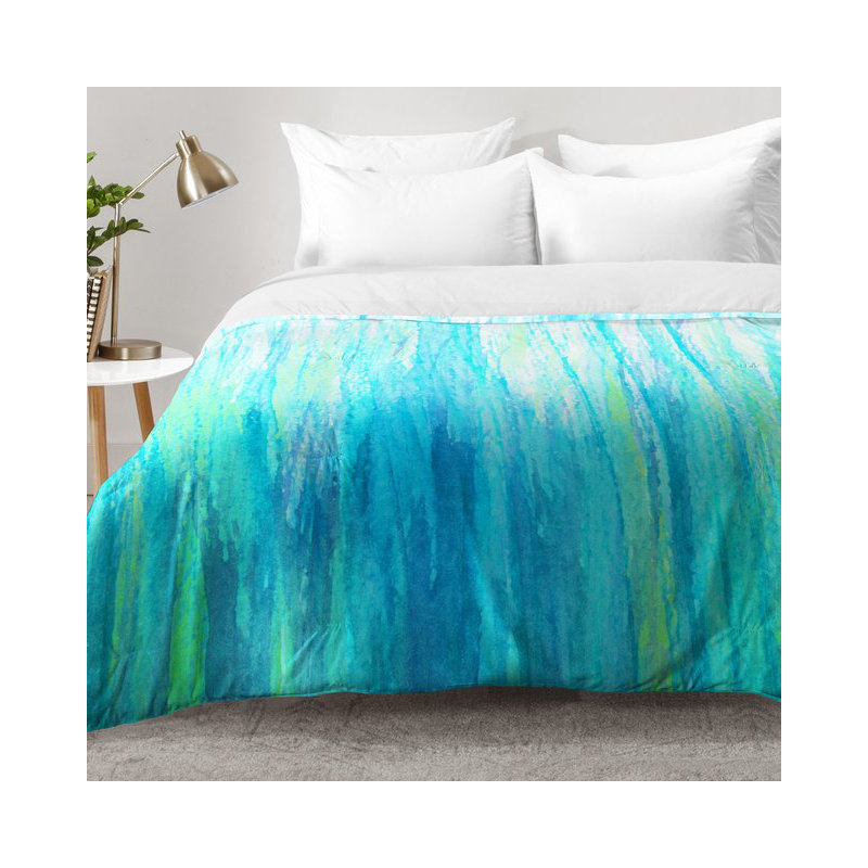 Sophia Buddenhagen Modern & Contemporary Abstract Comforter, Twin XL Comforter + 1 Standard Sham