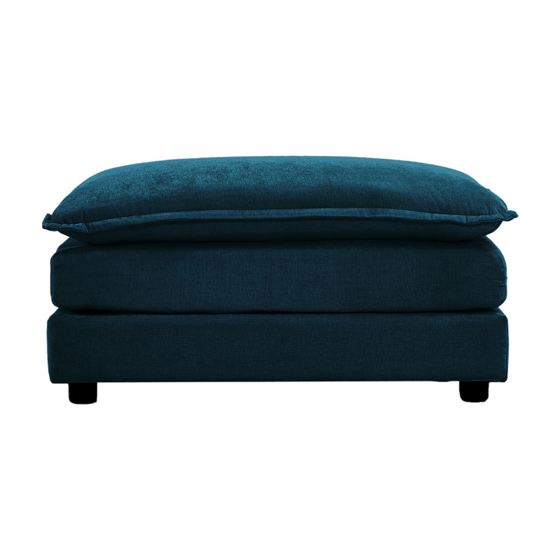 Tissu chenille, convient à différentes configurations, mélanges bleus avec canapés 2 à 4 places, teinte