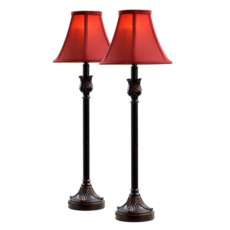 Lalia Home Metal Vintage Arched 1 Light Table Lamp in Red Bronze with Mesh  Shade, 1 - Kroger