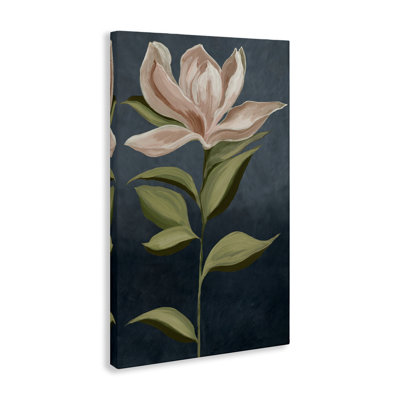  Pink Iris Petals Canvas Wall Art by Jacob Q