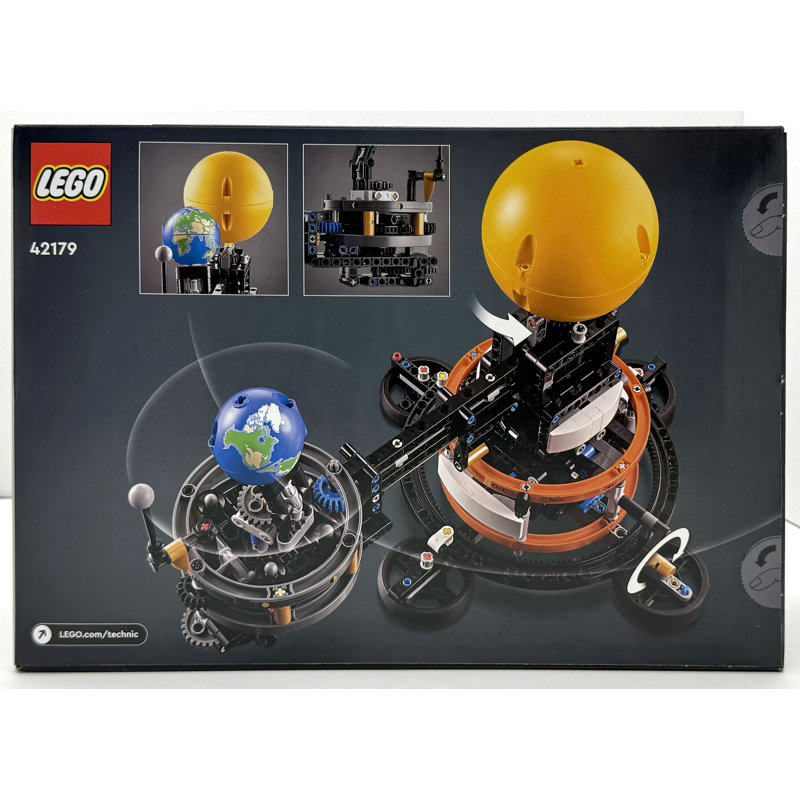 Ensemble de construction LEGO Technic La Terre et la Lune en orbite, 526 pièces, pour les 10 ans et plus