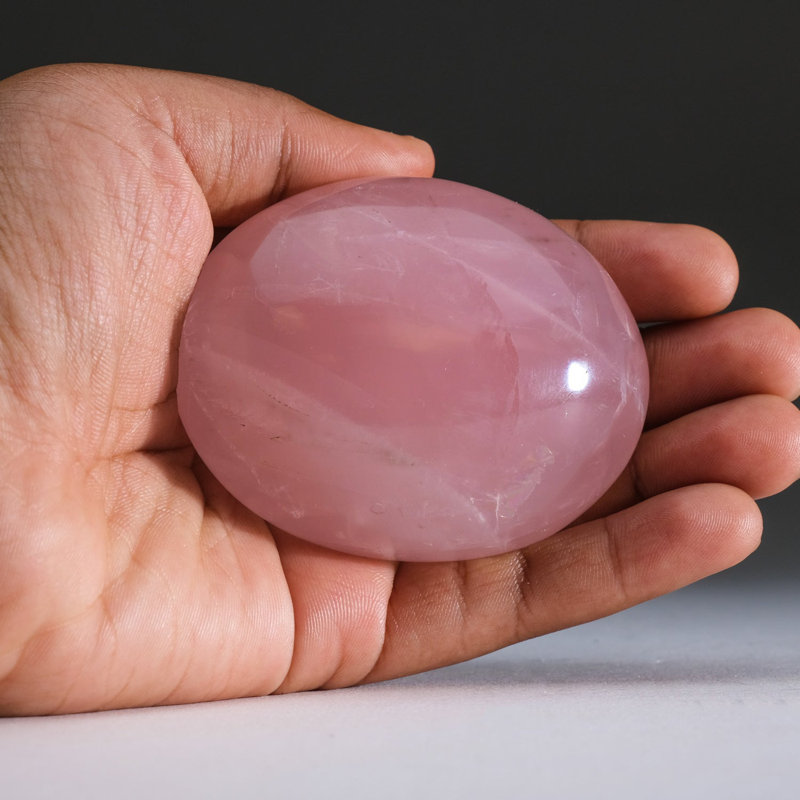 Cristal de palmier quartz véritable poli véritable (moyen)