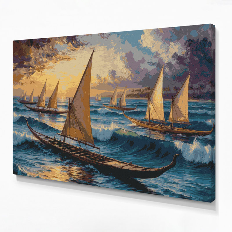 Impression sur toile hawaïenne, H 24 po x l 36 po