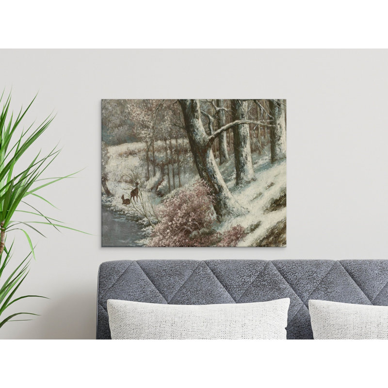 Pewitt Wrapped Canvas Print Set, 40x20