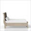 Grand lit de rangement gris antique