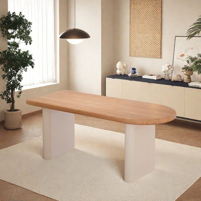Simple Style Solid Wood Dining Table