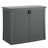 Suncast 97 Gallon Resin Lockable Cabinet Deck Box in Gray