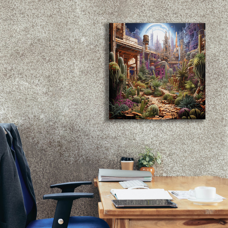 «Natures Urban Encore», art mural sur toile, H 26 po x l 26 po x P 1,5 po