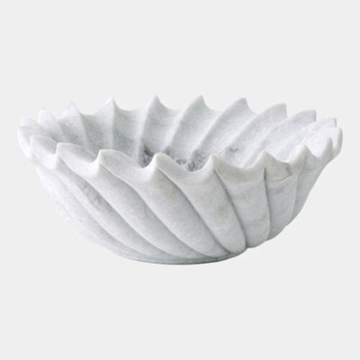 Turbinio Marble Decorative Bowl