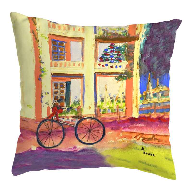 Vélo pour Noël sans cordon, 18 po x 18 po