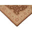 Tapis brun / brun clair en laine noué à la main 9 pi 4 po x 10 pi 2 po Abbigail Southwestern