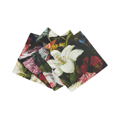 Guerlin Splender Hemstitch Cocktail 6" Linen/Cotton Napkin