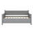 Daybed With 2 Large Drawers, X-Shaped Frame, Modern And Rustic Casual Style Daybed-2127659944
