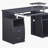 Techni Mobili Complete Computer Workstation Desk With Storage, Espresso