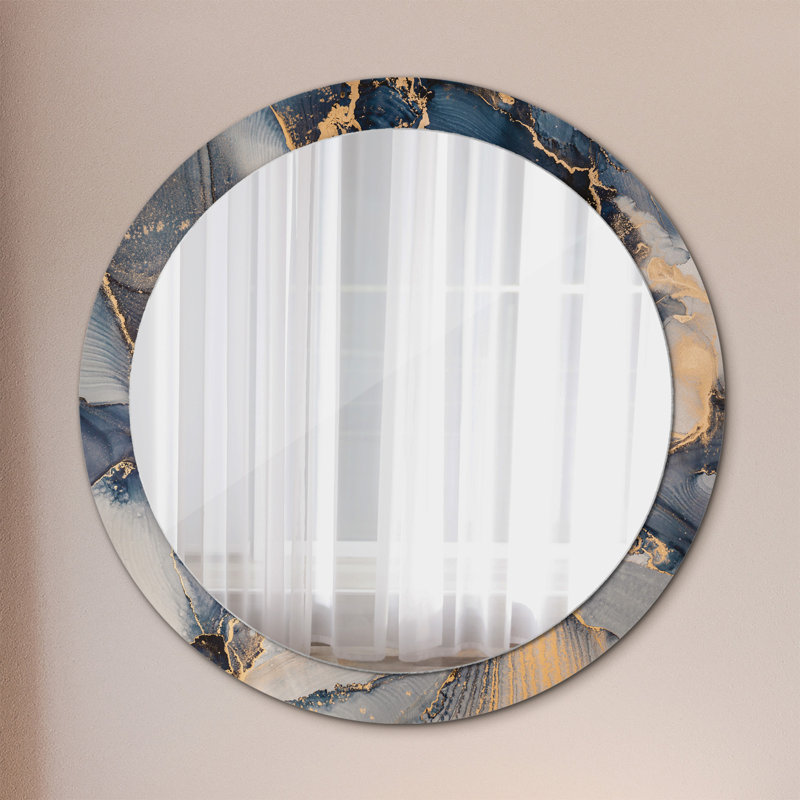 Huldar Glass Flat Wall Mirror