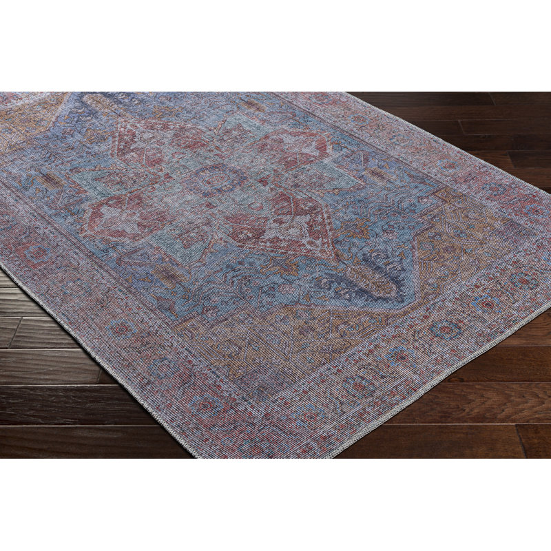 Highfill Washable Oriental Indoor Rug, Runner 2'7" x 12'