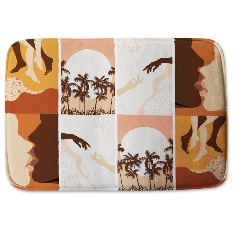 Neyo Polyester Shower Curtain Set