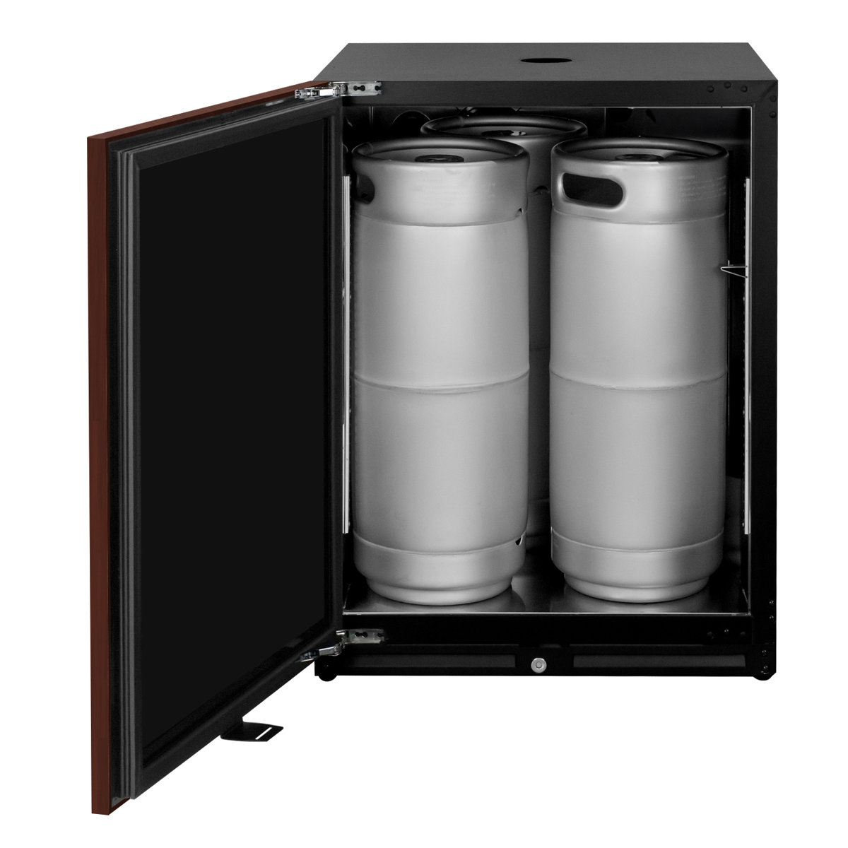 Infinity Series Panel-ready 24" Wide Single Tap Kegerator With Left Hinge Overlay Door | Fridge.com