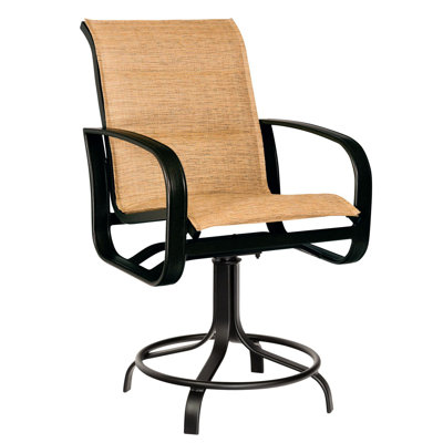 Cayman Isle Outdoor Swivel Bar Stool