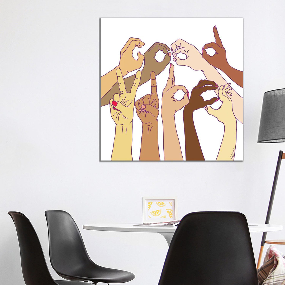 Good Vibes - Wrapped Canvas Print