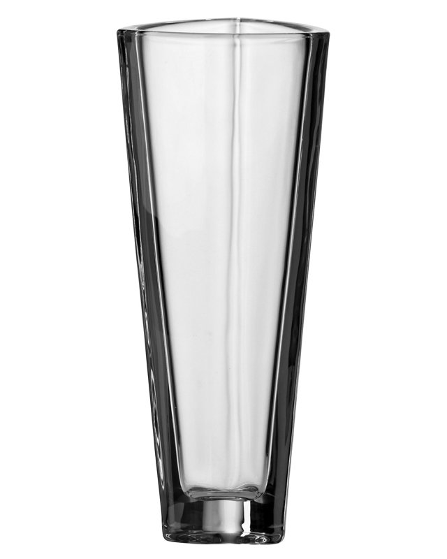 Glass Table Vase, 13" H x 6" W x 6" D