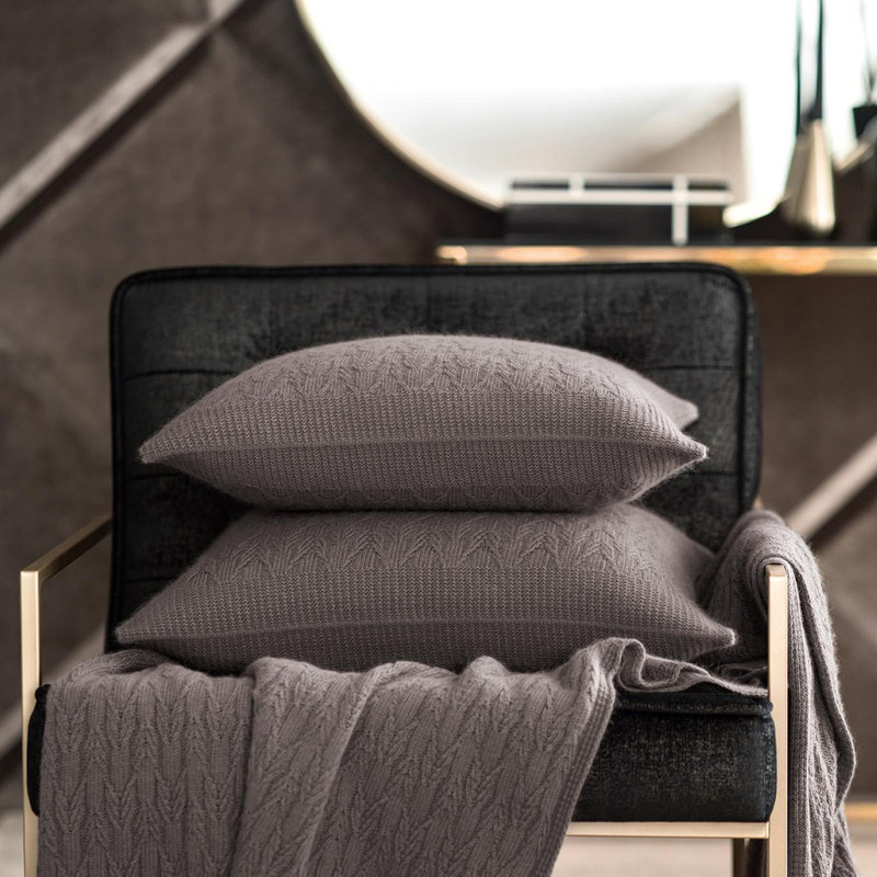 Coussin intérieur / extérieur Holty, Café
