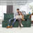 Chenille Deep-Seated Full Foam Couch With 2 Pillows- No Assembly Needed-1569242755