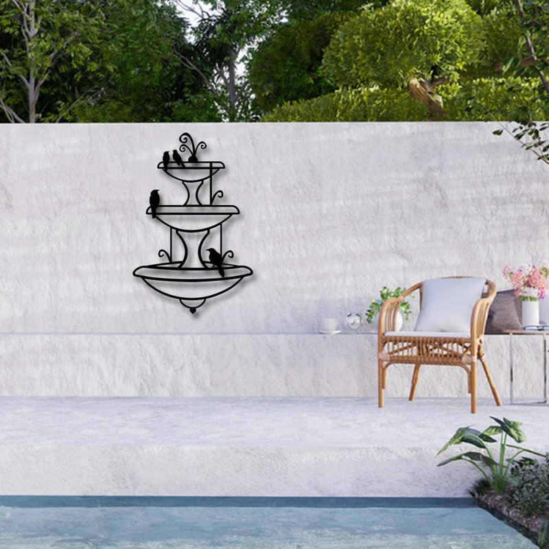 Handmade Traditional Animals Wall Decor on Metal