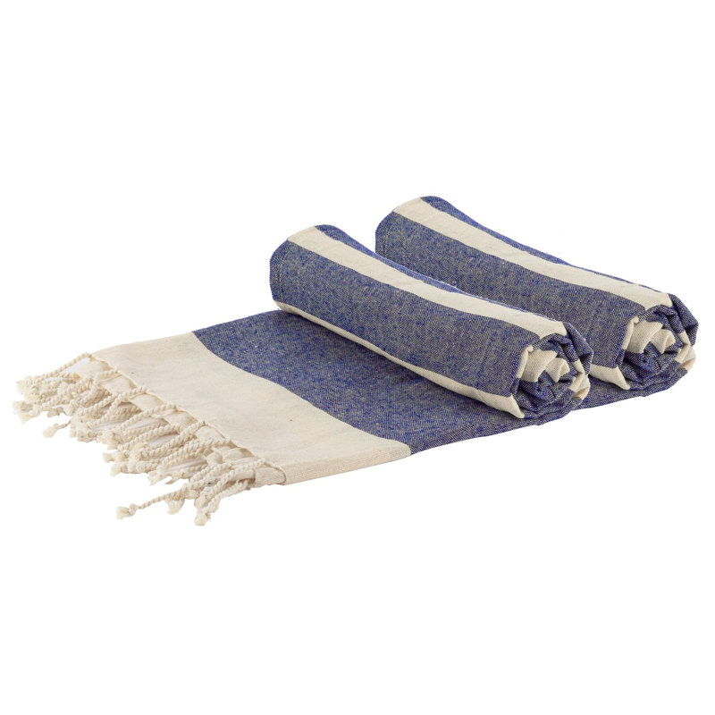 Nicola Spring - Turkish Cotton Bath Towels - 170 x 90cm, Navy