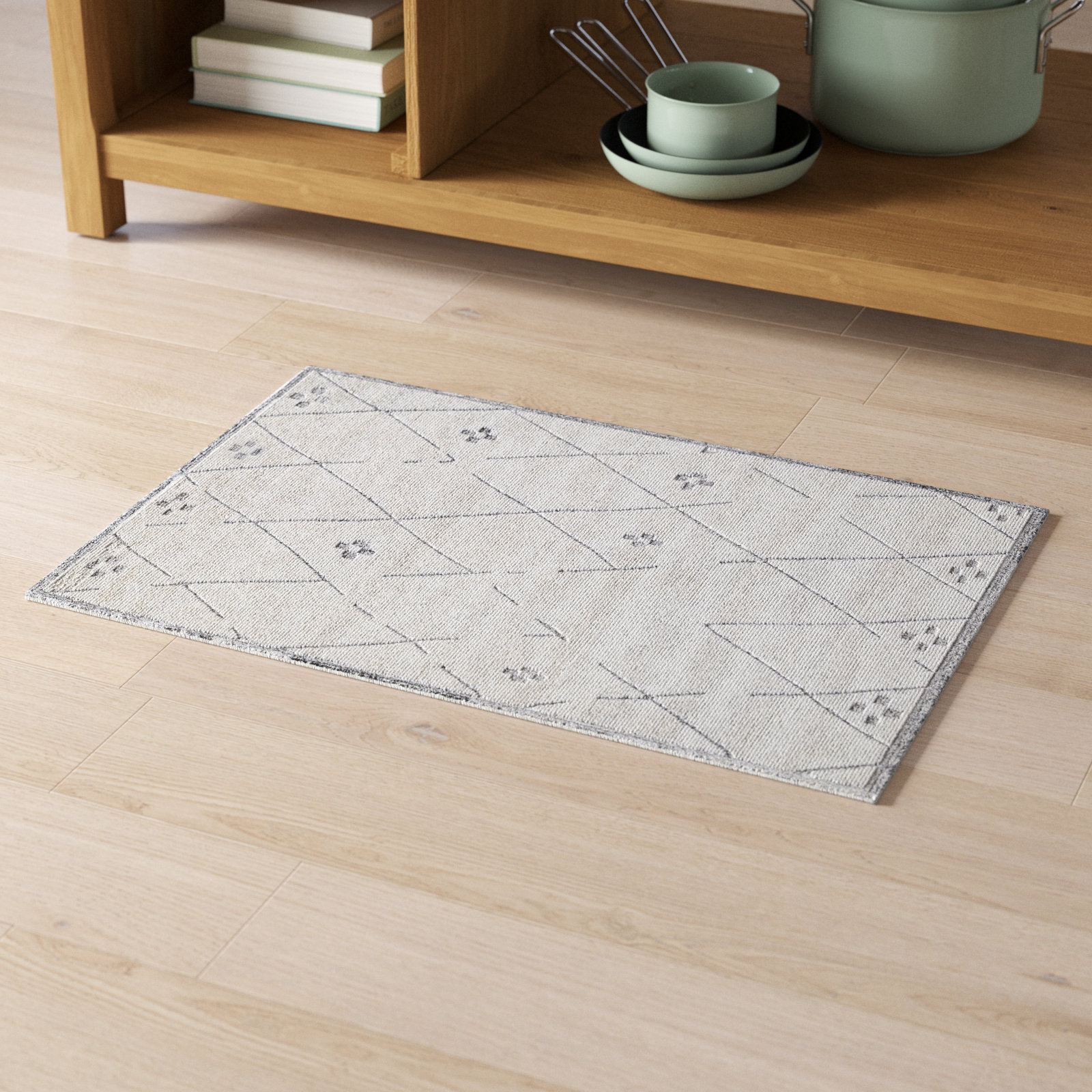 Carolan Hand-Tufted Wool Rug, Rectangle 2' x 3'