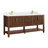 Chace 72" Double Bath Vanity in with White Grain Composite Stone Top-292159784
