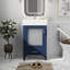 Meuble-lavabo autoportant avec lavabo-583884995