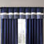 Amherst Navy Pintuck Single 50x18" Window Valance-903568843