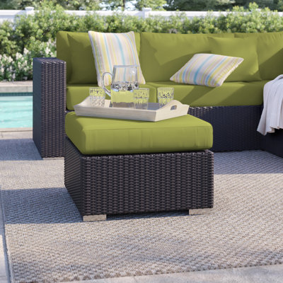 Repose-pieds d'extérieur avec coussin Convene