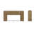 Frome Solid Pine Wood Console Table (60")-117558550