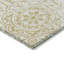 Tapis doré intérieur / extérieur en polyester tissé à la machine Lamanna-95455153