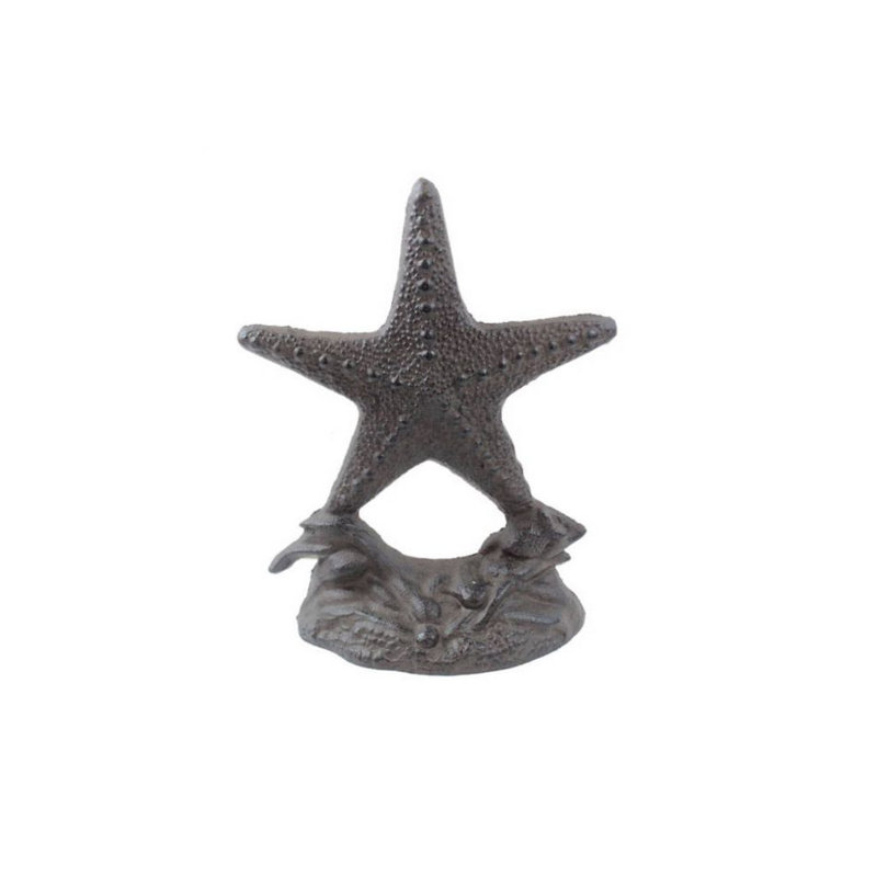 Cast Iron Starfish Weighted Floor Stop