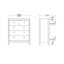 Cynsere 82.1cm W 5 - Drawer Chest of Drawers-1519224295