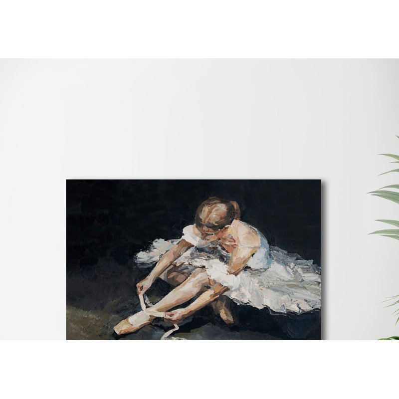 Now Or Never by Marmont Hill - Wrapped Canvas Painting, 20cm H x 30cm W x 3.81cm D