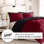 Ensemble d'édredon réversible en duvet synthétique 3 pièces 3 pièces Scotchgard-131299063