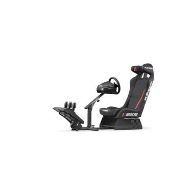 MoNiBloom Racing Steering Wheel Stand Cockpit with Racing Seat