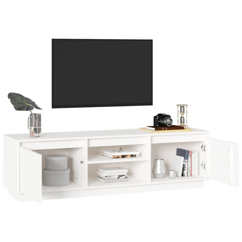 Martellish Unfinished TV Stand for TVs up to 48", White